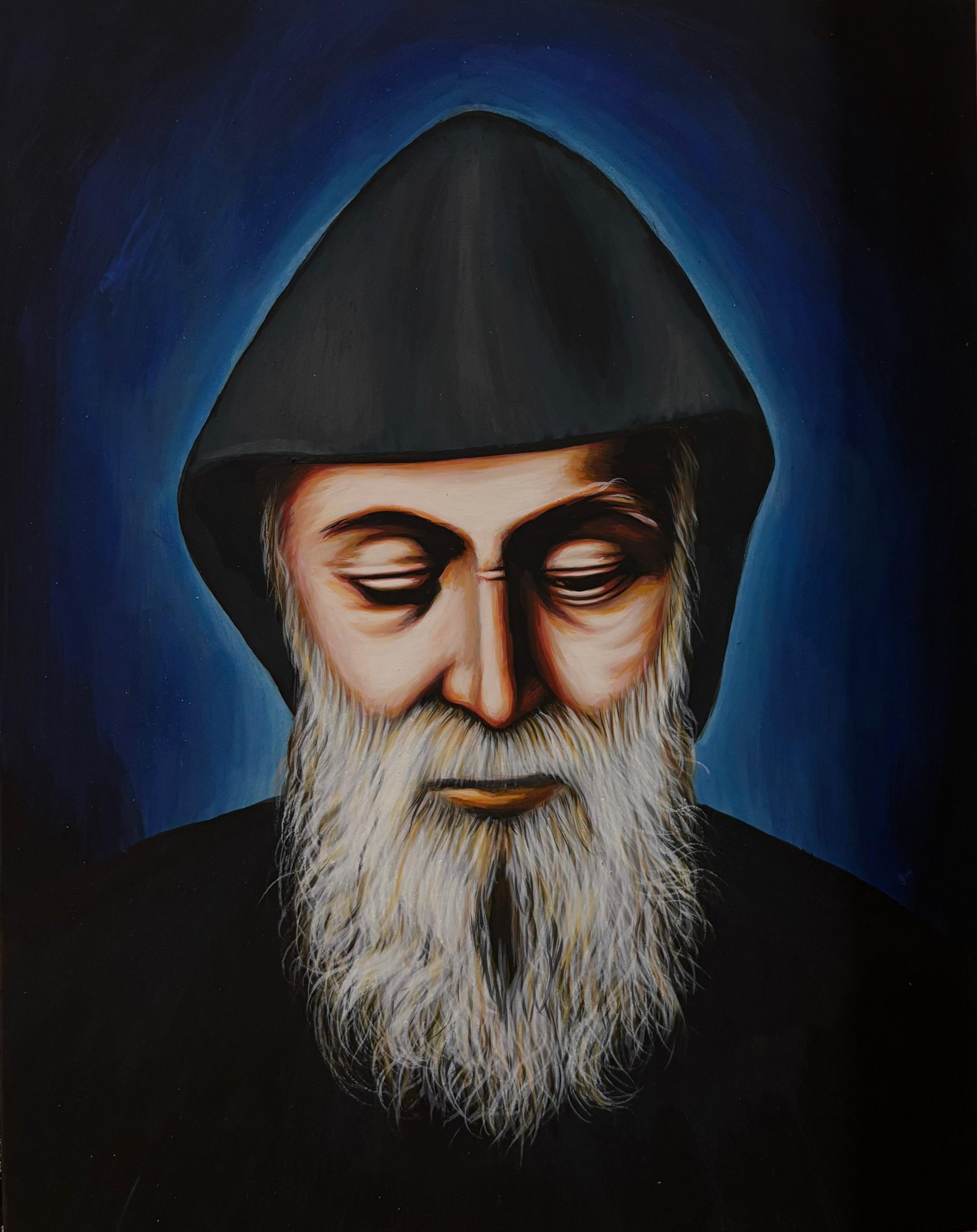 Saint Charbel painting